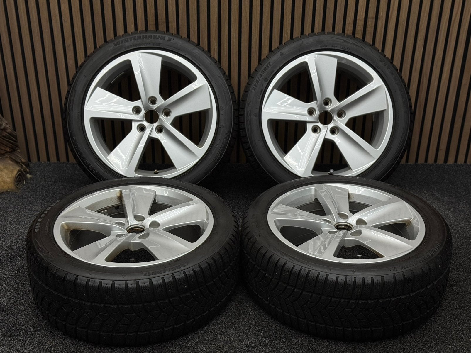 WINTER! Originele 17 inch Seat Leon 5F 5x112 ET51 225/45/17, Ophalen, ., Banden en Velgen, 17 inch