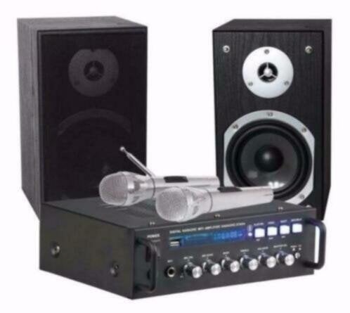 Karaoke versterker met USB SD Bluetooth 7026-B, ., Nieuw, Ophalen of Verzenden, .