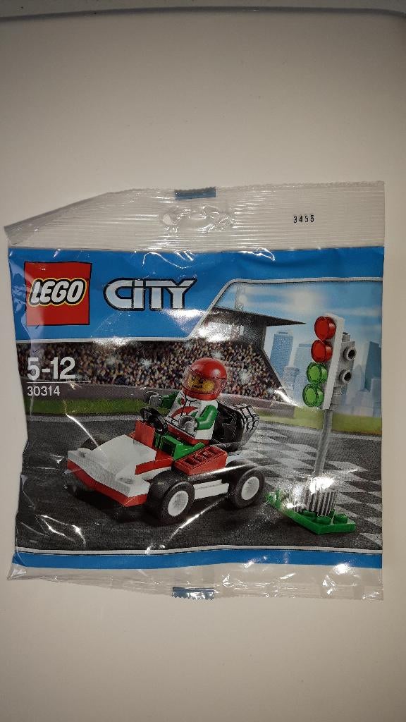 Nieuw Lego City Polybag 30314 Go-Kart Racer, Kinderen en Baby's, Speelgoed | Duplo en Lego, City, Nieuw, Ophalen of Verzenden
