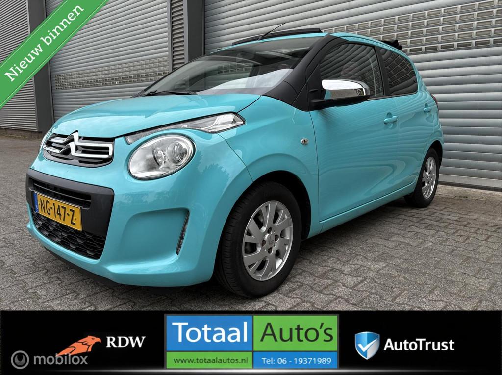 Citroen C1 1.0 e-VTi Airscape Feel*1e EIG*CABRIO*ISO*AIRCO, Gebruikt, Euro 6, 4 stoelen, C1