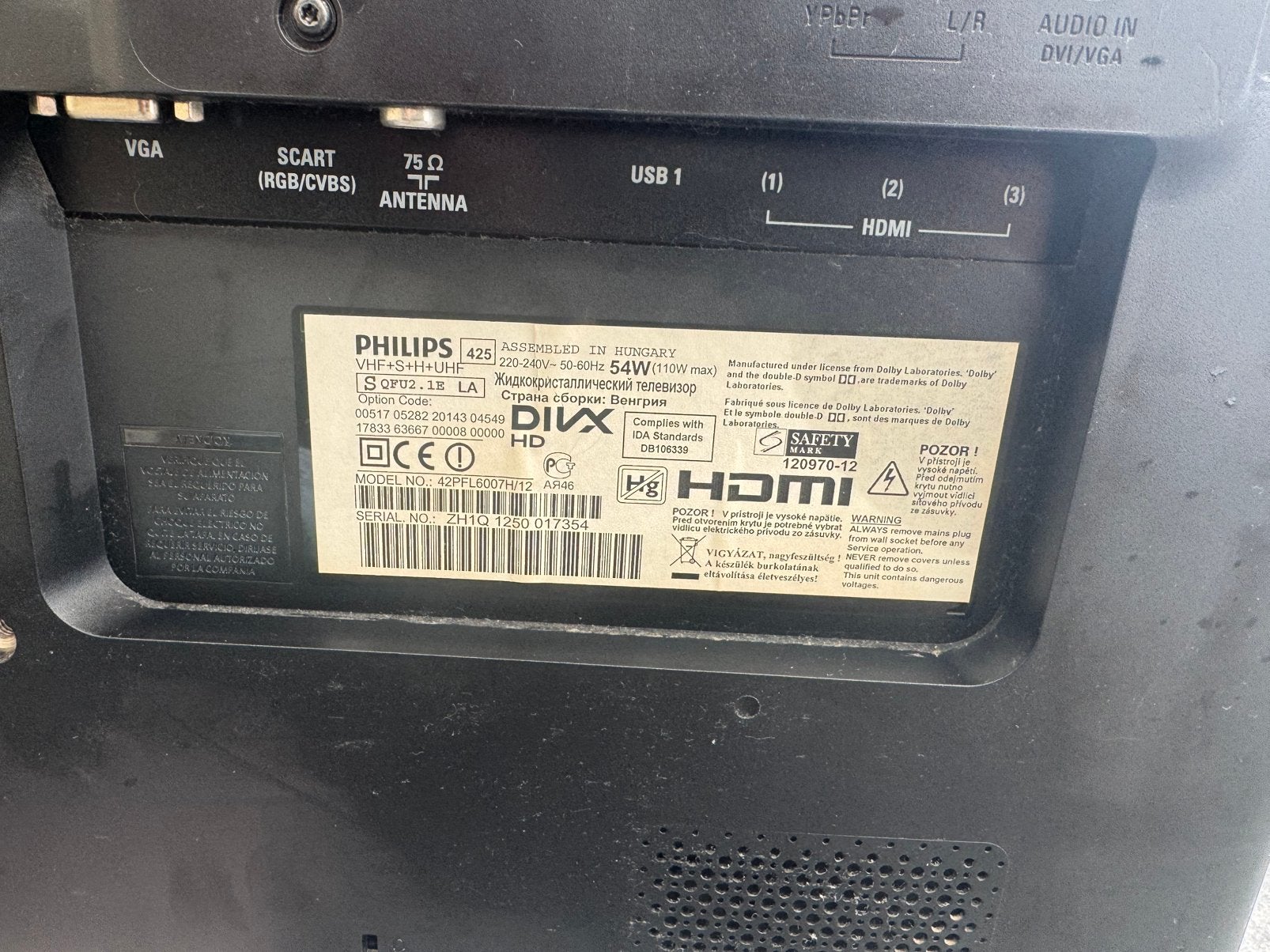philips ,samsung (defect, ) MTlogic, Ophalen, Gebruikt