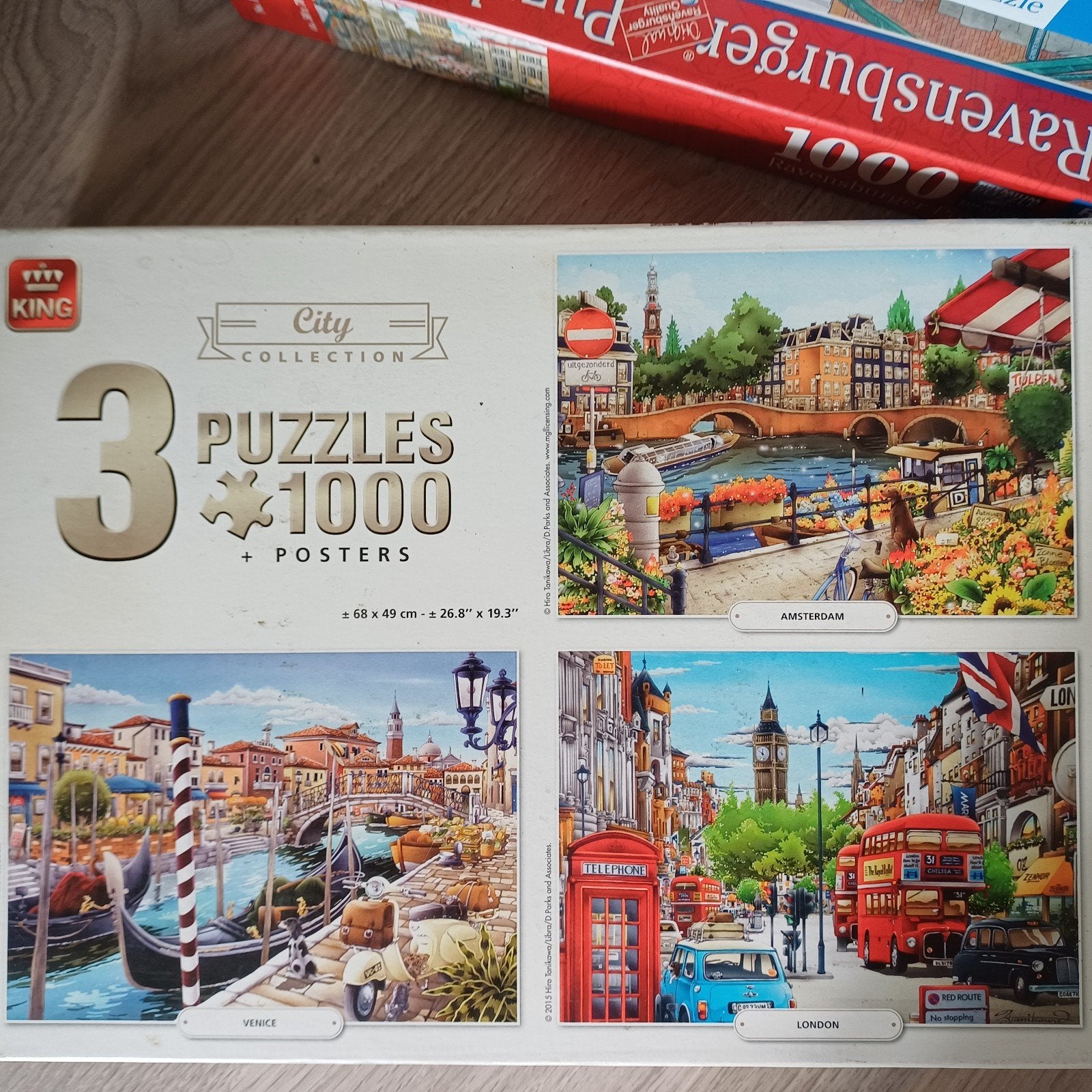 Diverse Puzzels 1000/1500 stukjes - Verschillende Merken, Ophalen, Gebruikt