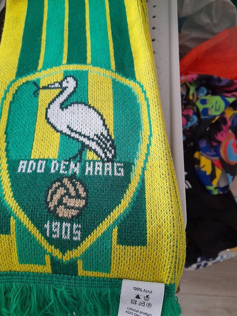 ADO SJAAL, Ophalen of Verzenden, Zo goed als nieuw, Overige binnenlandse clubs, Vaantje of Sjaal