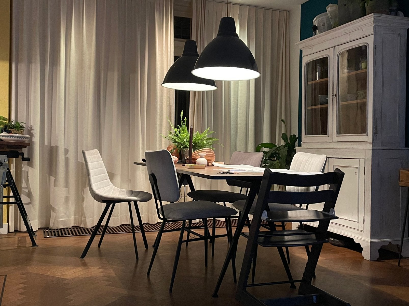 Te koop, luxe gordijnen, op maat voor jaren 30huis, Huis en Inrichting, Ophalen, Zo goed als nieuw