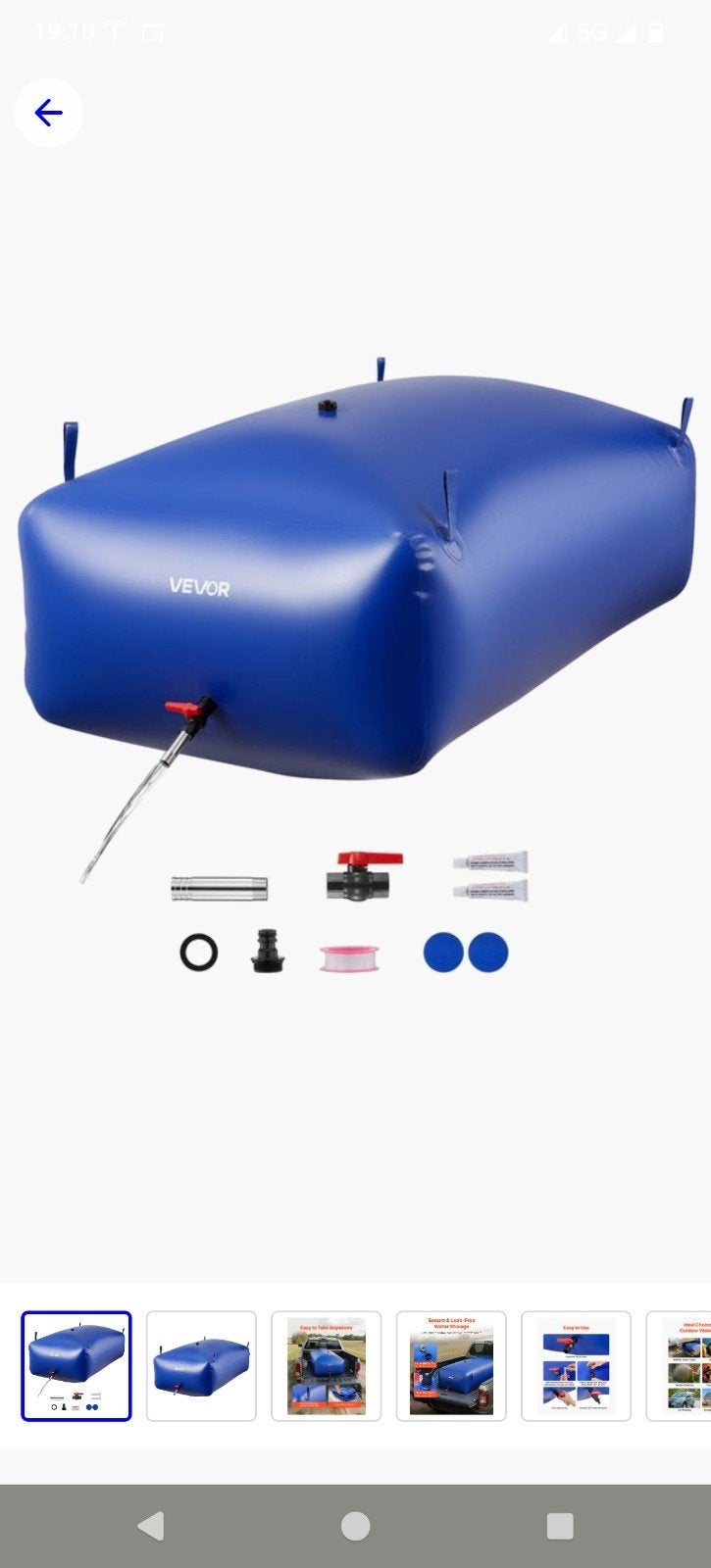 Wateropslag zakken 1000l, Ophalen, Nieuw