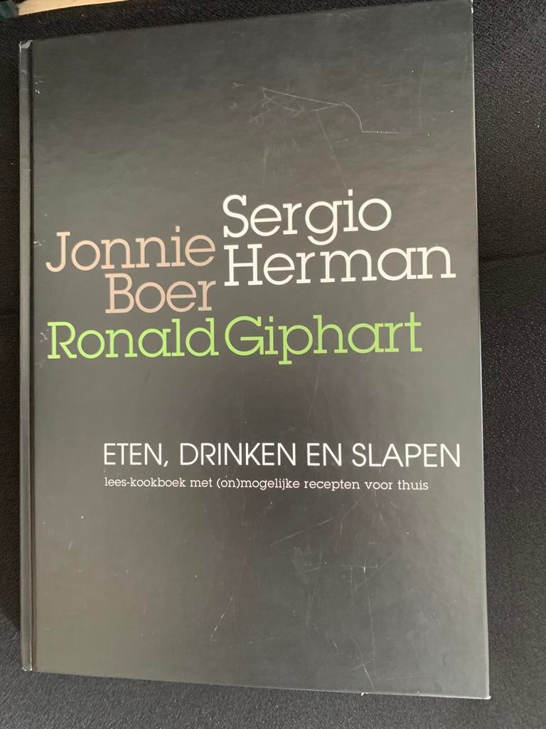 S. Herman - Eten, drinken, slapen, Boeken, Kookboeken, Zo goed als nieuw, Ophalen of Verzenden