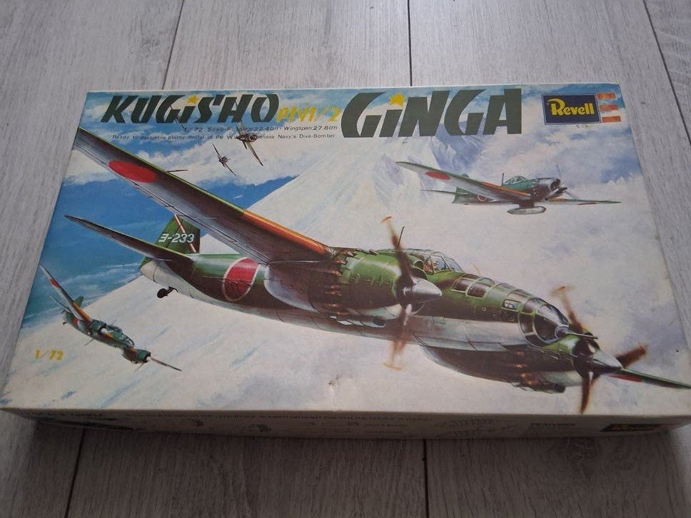 Japanse bommenwerper, 1:72 tot 1:144, Gebruikt, Revell, Ophalen of Verzenden