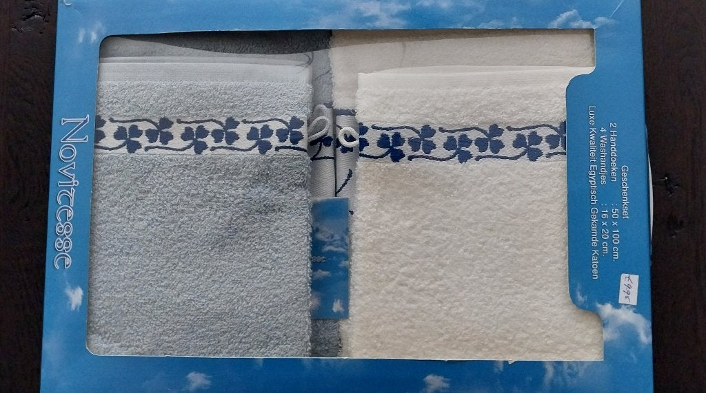 Handdoeken en Washandjes als Geschenkenset, Ophalen of Verzenden, Nieuw, Overige typen