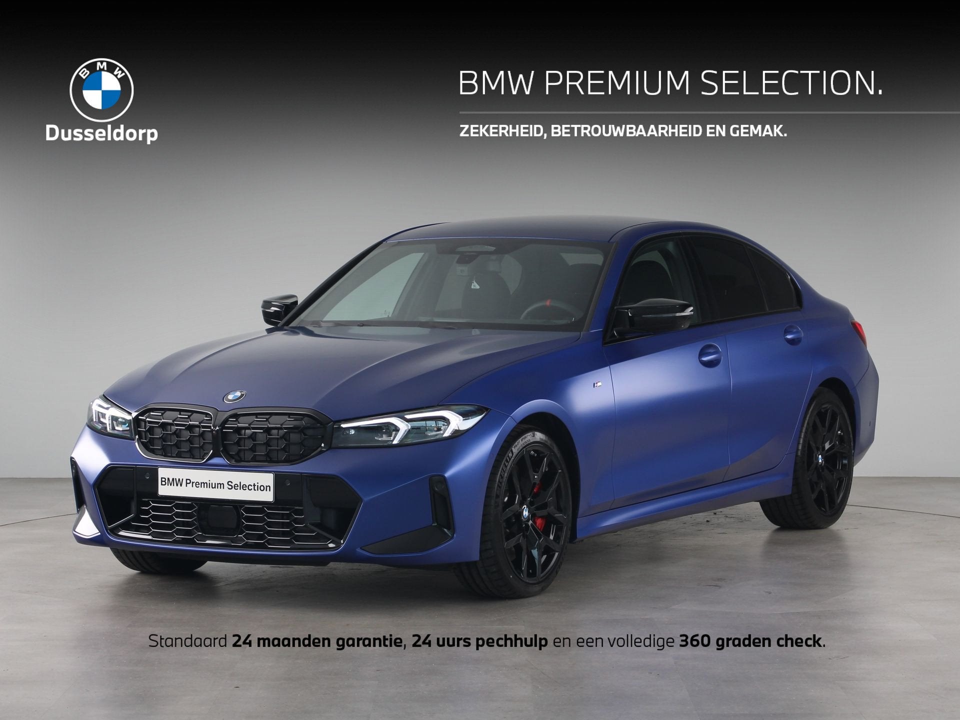BMW 3 Serie M340i xDrive (bj 2025, automaat), Auto's, Stof, Zwart, 1700 kg, Met garantie (alle)