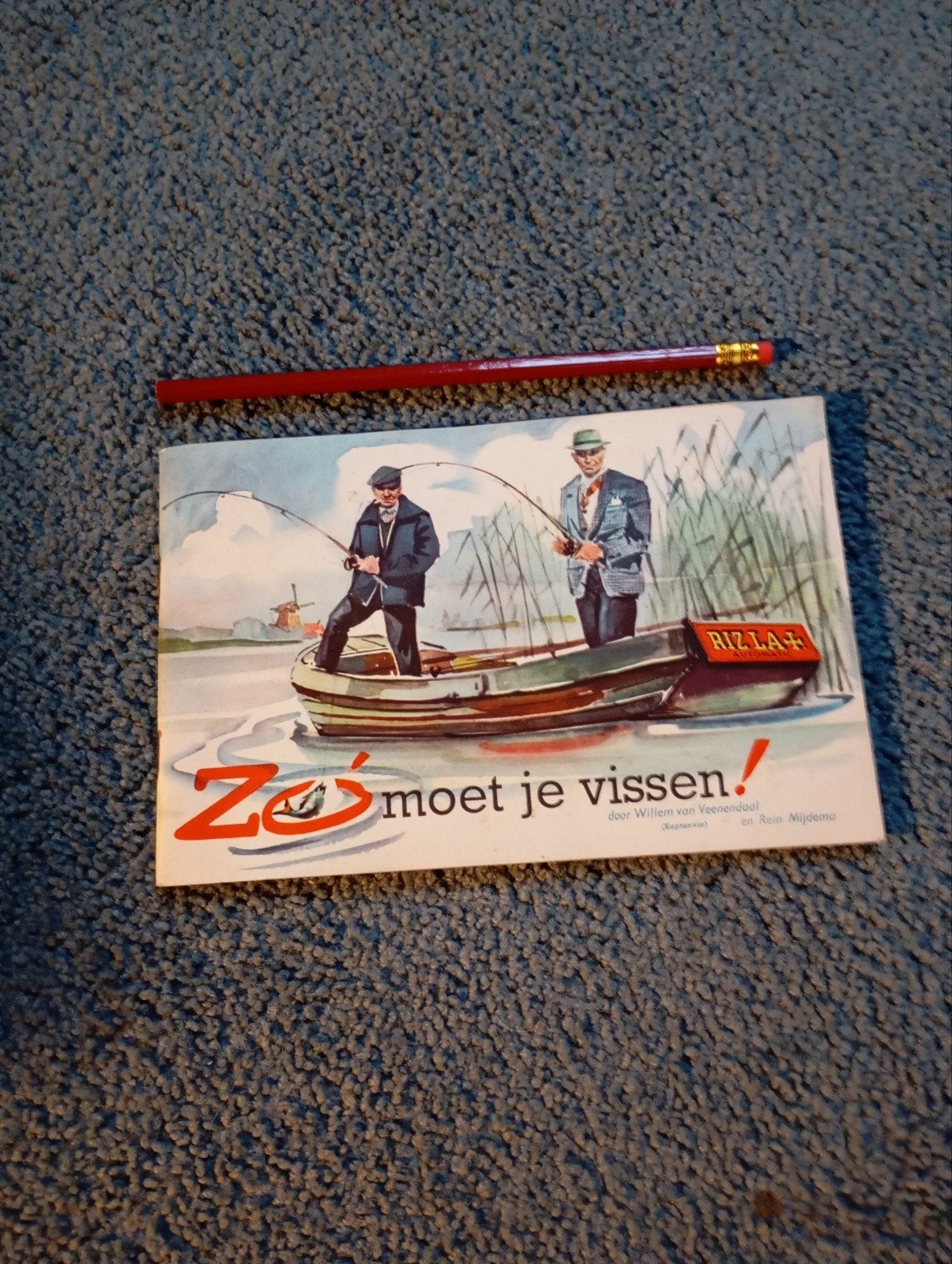 Vintage Zo moet je vissen Rizla+ Plaatjesalbum, Ophalen of Verzenden, Gelezen