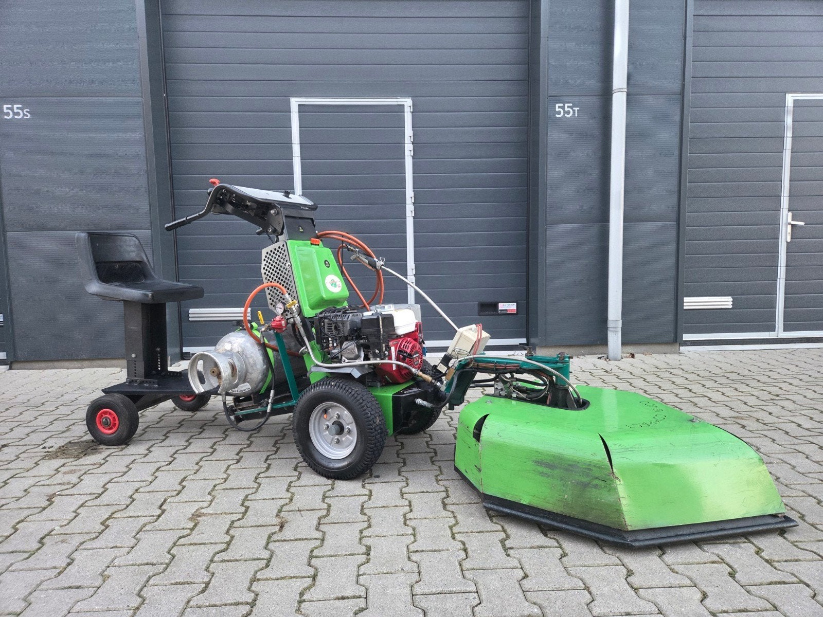 Kersten K 1500 G werktuigdrager met onkruidbrander, Werktuigdrager, Ophalen of Verzenden, Zo goed als nieuw, KERSTEN