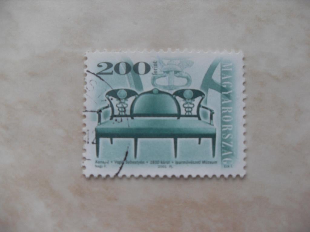 Hongarije 2001., Verzenden, Gestempeld