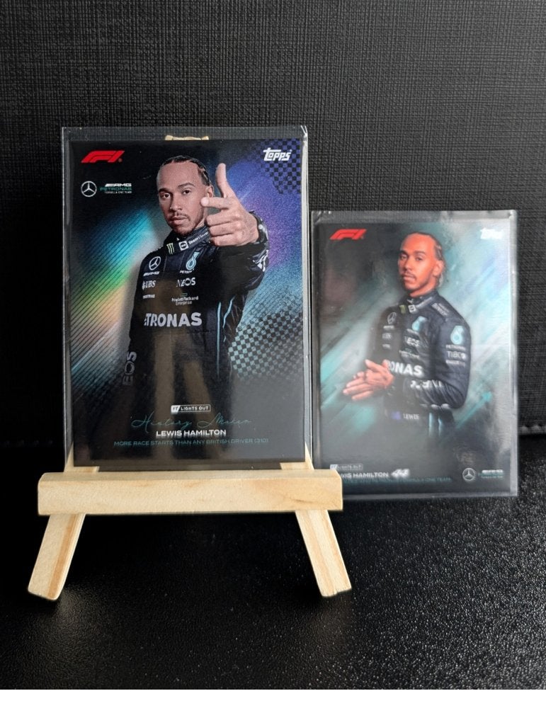 Topps lights out f1 lewis hamilton, Verzamelen, Ophalen of Verzenden, Nieuw, Formule 1