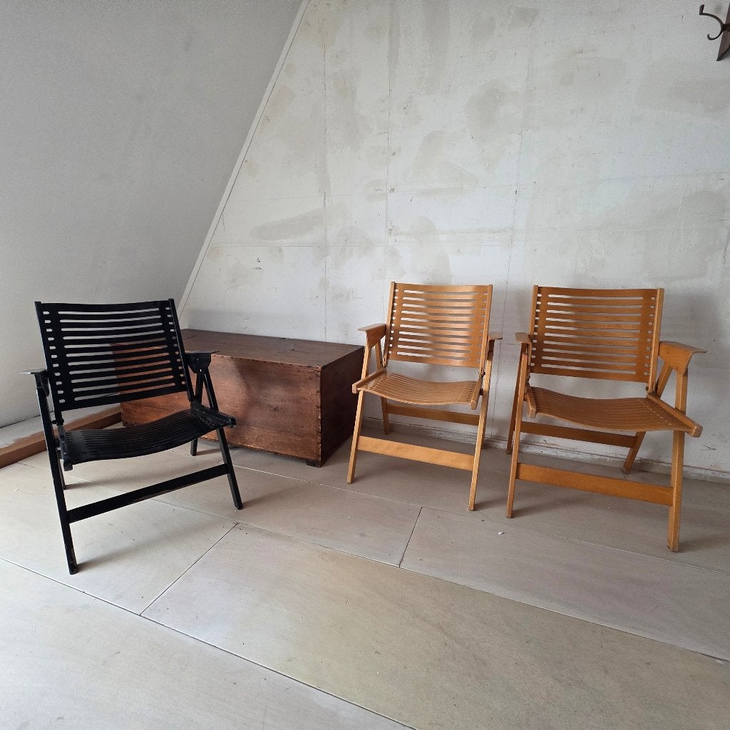 Rex chairs - Nico Krajl design klapstoelen, Huis en Inrichting, Ophalen, Gebruikt, Overige kleuren, Drie
