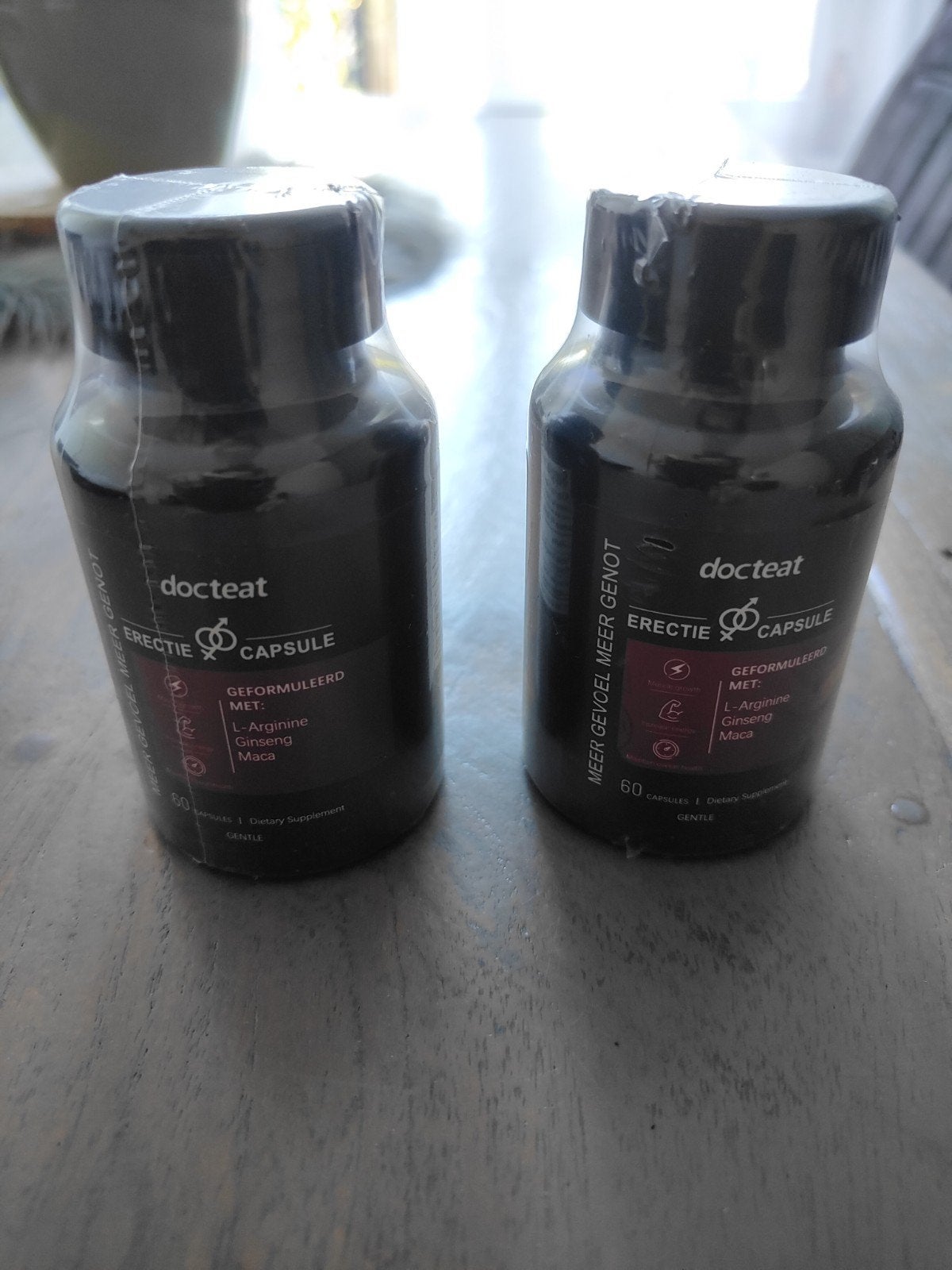 capsules man, Verzenden, Nieuw, Ogen