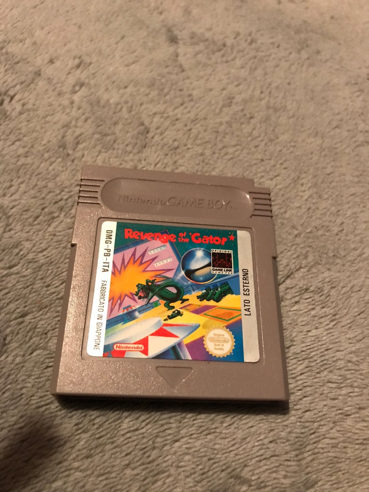 Vintage game spel Gameboy classic revenge of the gator, Verzenden, Gebruikt, Avontuur en Actie