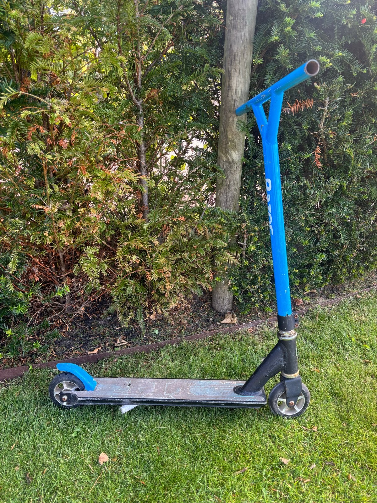 Blauwe Razor stuntstep - Gebruikt, Ophalen of Verzenden, Gebruikt, Overige typen