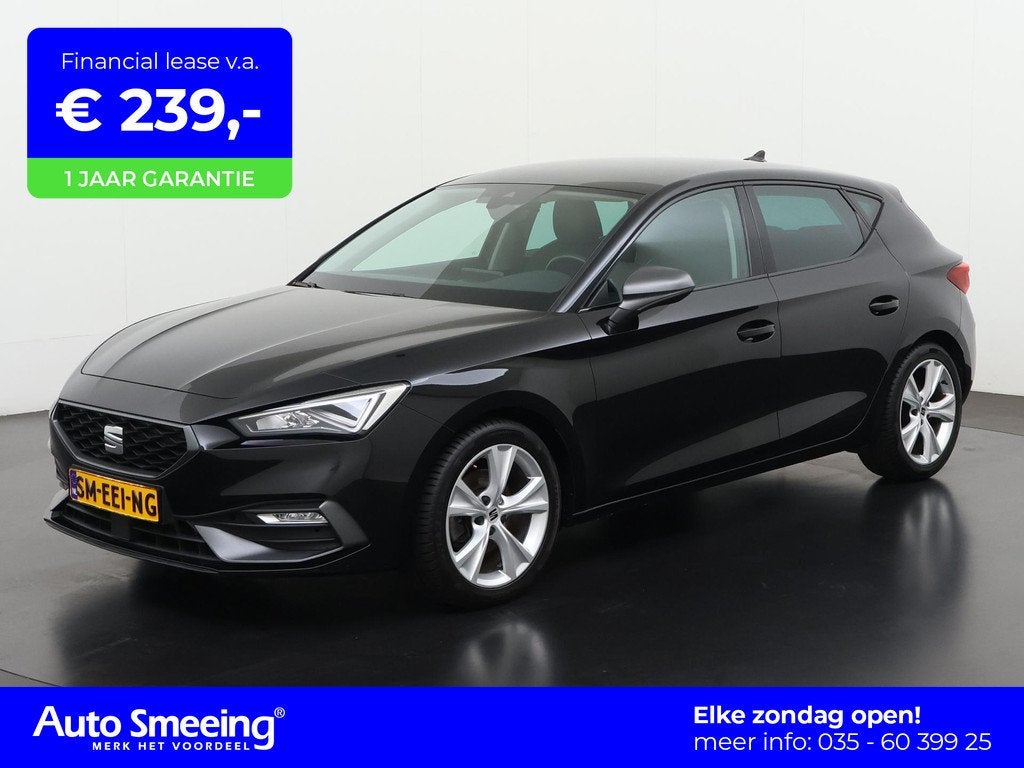 SEAT Leon 1.5 TSI FR | Navigatie | Zondag Open!, Auto's, Seat, Bedrijf, Te koop, Leon, ABS, Airbags, Airconditioning, Alarm, Android Auto