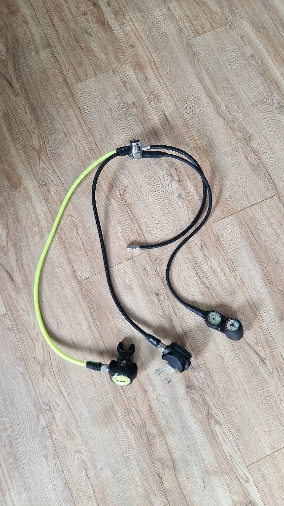 SEAC IT300 ademautomaatset 300DIN + octopus + TUSA console, Watersport en Boten, Ophalen, Zo goed als nieuw, Overige typen
