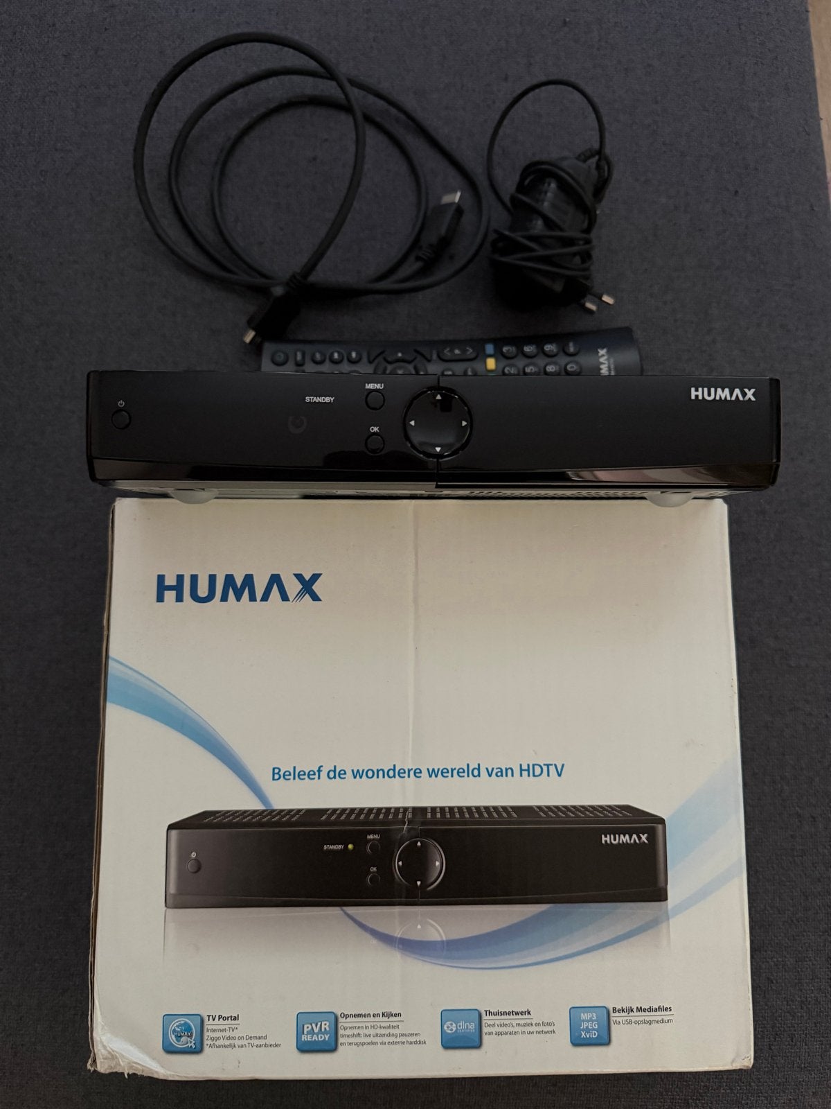 Humax IRHD-5300C Digitale HDTV Kabelontvanger, Ophalen of Verzenden, Gebruikt, Decoder