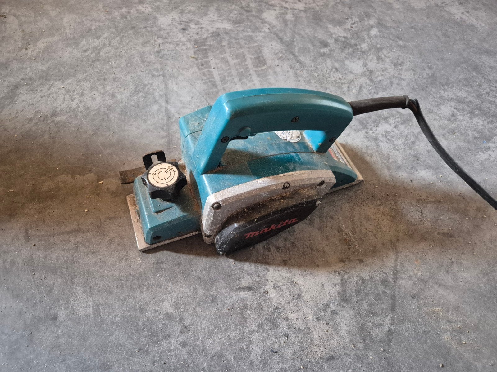 Makita N1923B Schaafmachine - Gebruikt maar functioneel, Ophalen of Verzenden, Gebruikt