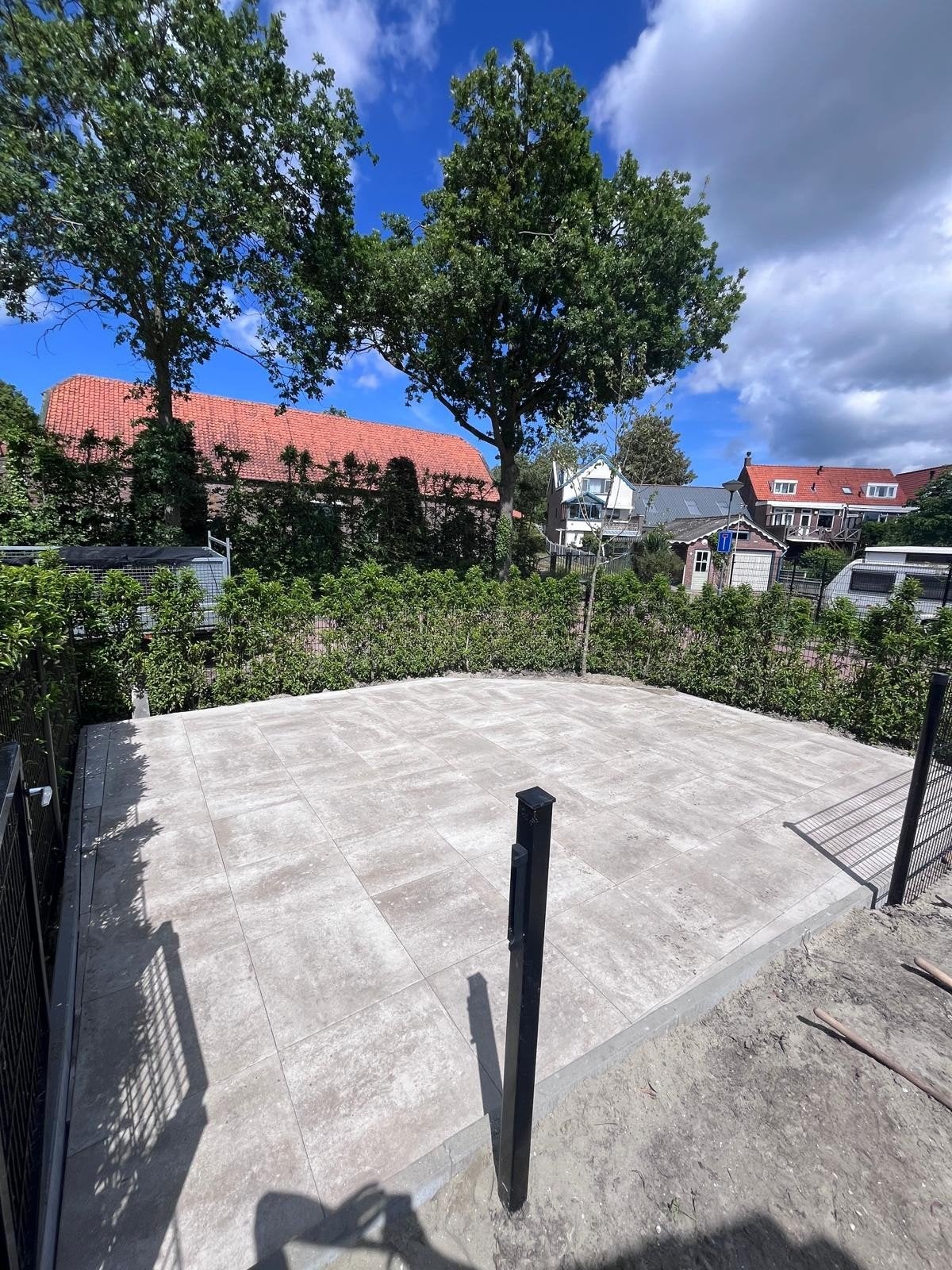 Nieuwe partij 15m2 tegels 60x60x4 cm, Tuin en Terras, Ophalen, Nieuw, 10 m² of meer, Beton