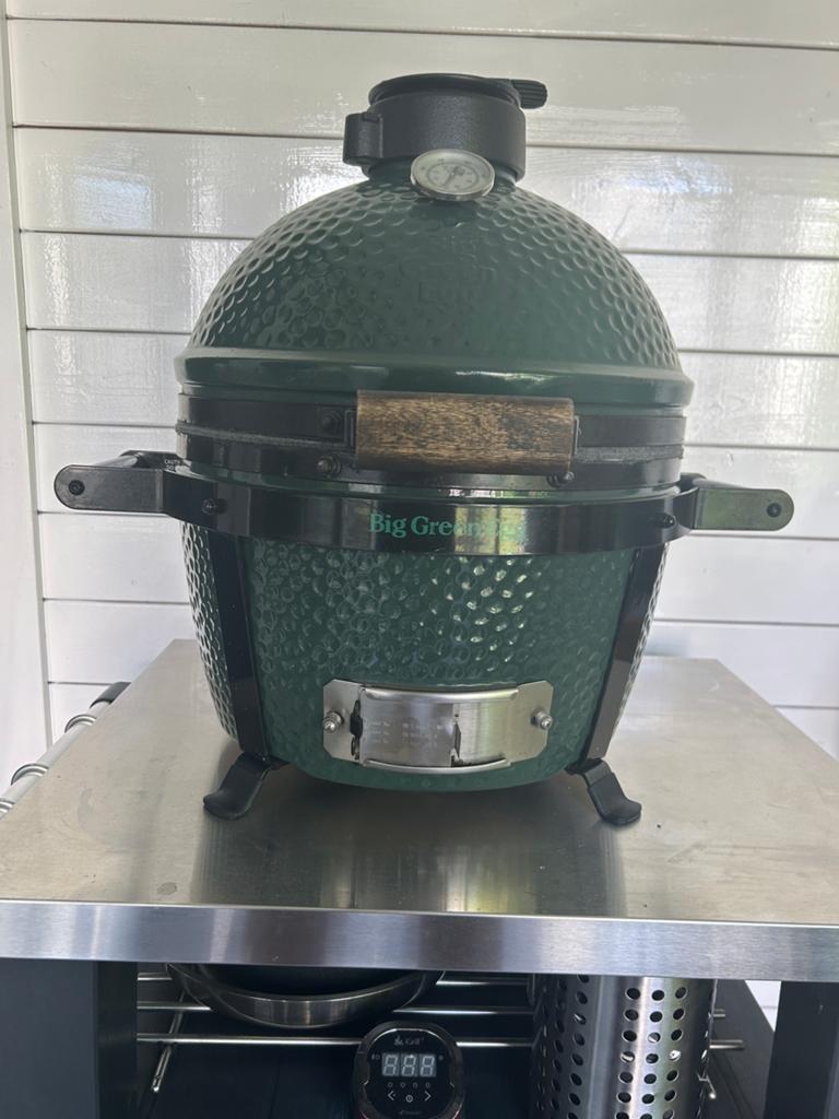 Big Green Egg Minimax - Compleet met accessoires, Tuin en Terras, Ophalen, Gebruikt, Met accessoires