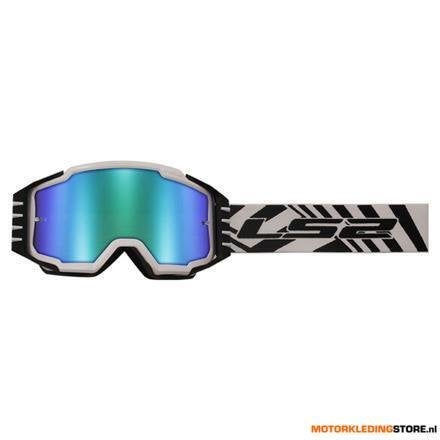 LS2 Charger Pro Goggle, Wit, Ophalen of Verzenden, Nieuw met kaartje