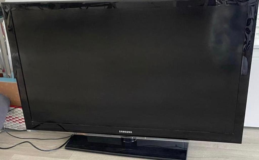 Samsung LE46C530F1W 46 inch Full HD LCD TV met Chromecast, Ophalen, 50 Hz, LCD, Zo goed als nieuw