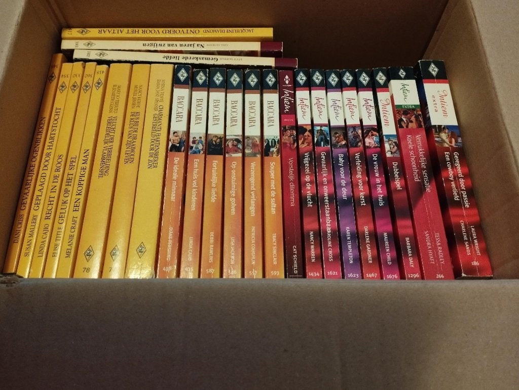 DOZEN met Roman boeken (diverse reeksen), Ophalen of Verzenden, Gelezen, Diverse auteurs