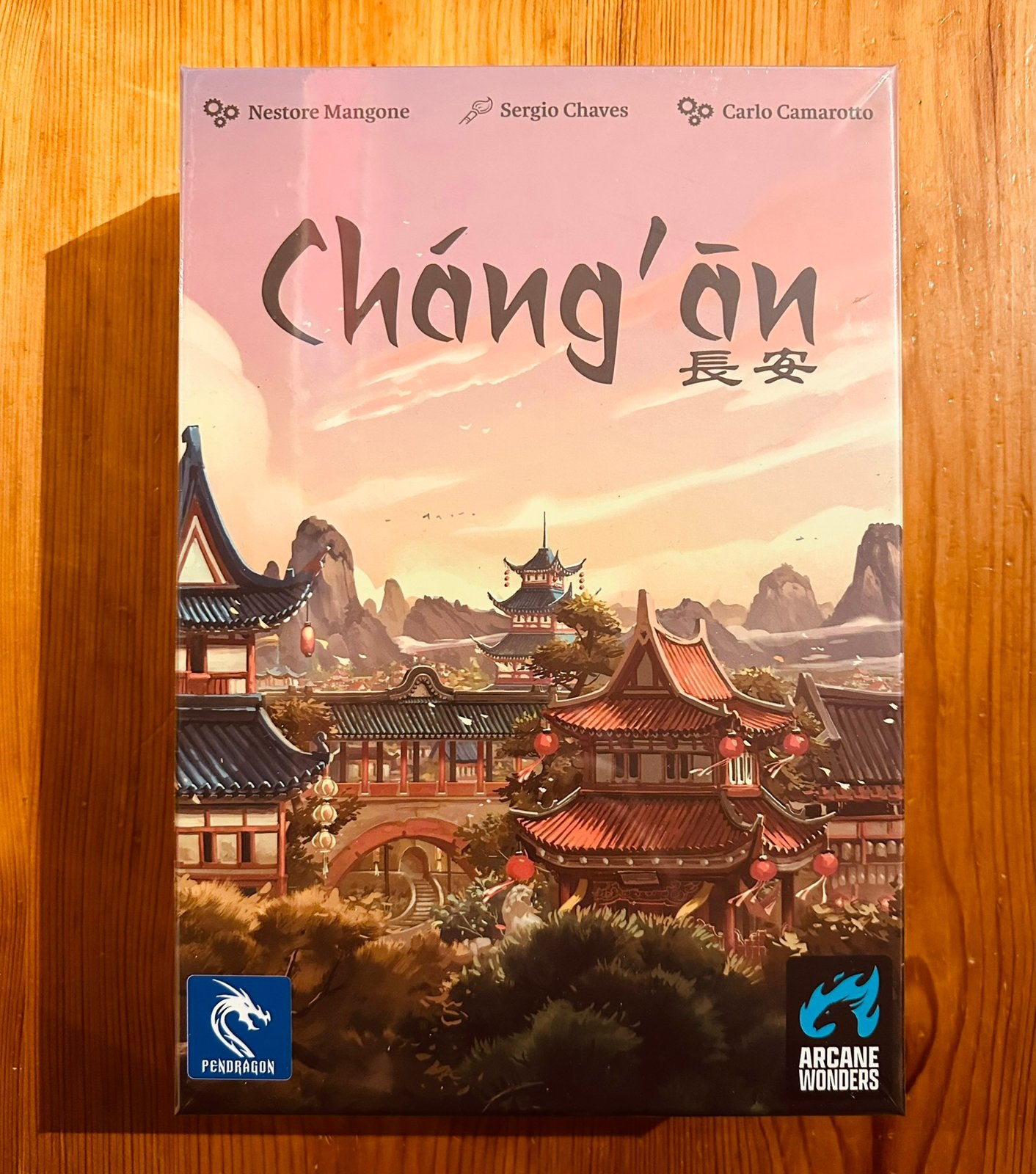 Cháng ān ‘Revised Edition’ (NEW/Kickstarter/Engels), Een of twee spelers, Ophalen of Verzenden, Nieuw