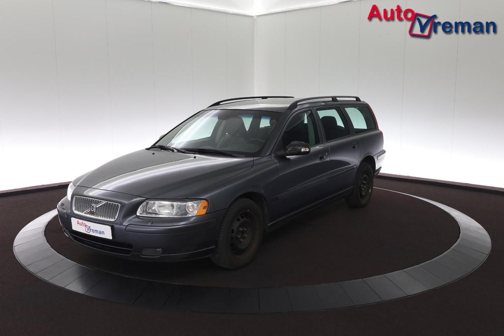 Volvo V70 2.4 Edition Classic, Auto's, Zwart, Navigatiesysteem, 1498 kg, 2435 cc