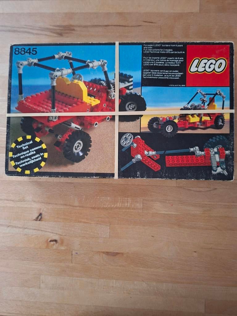 Vintage Lego Technical Set 8845, Kinderen en Baby's, Speelgoed | Duplo en Lego, Ophalen, Gebruikt, Complete set, Lego