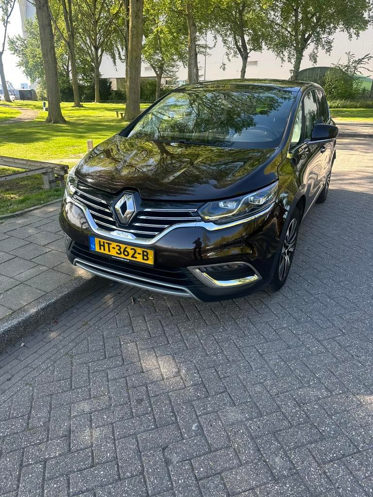 Renault Espace 1.6 TCE 147KW AUT 2016 Bruin 7 persoons, 1618 cc, 4 cilinders, 7 stoelen, Origineel Nederlands
