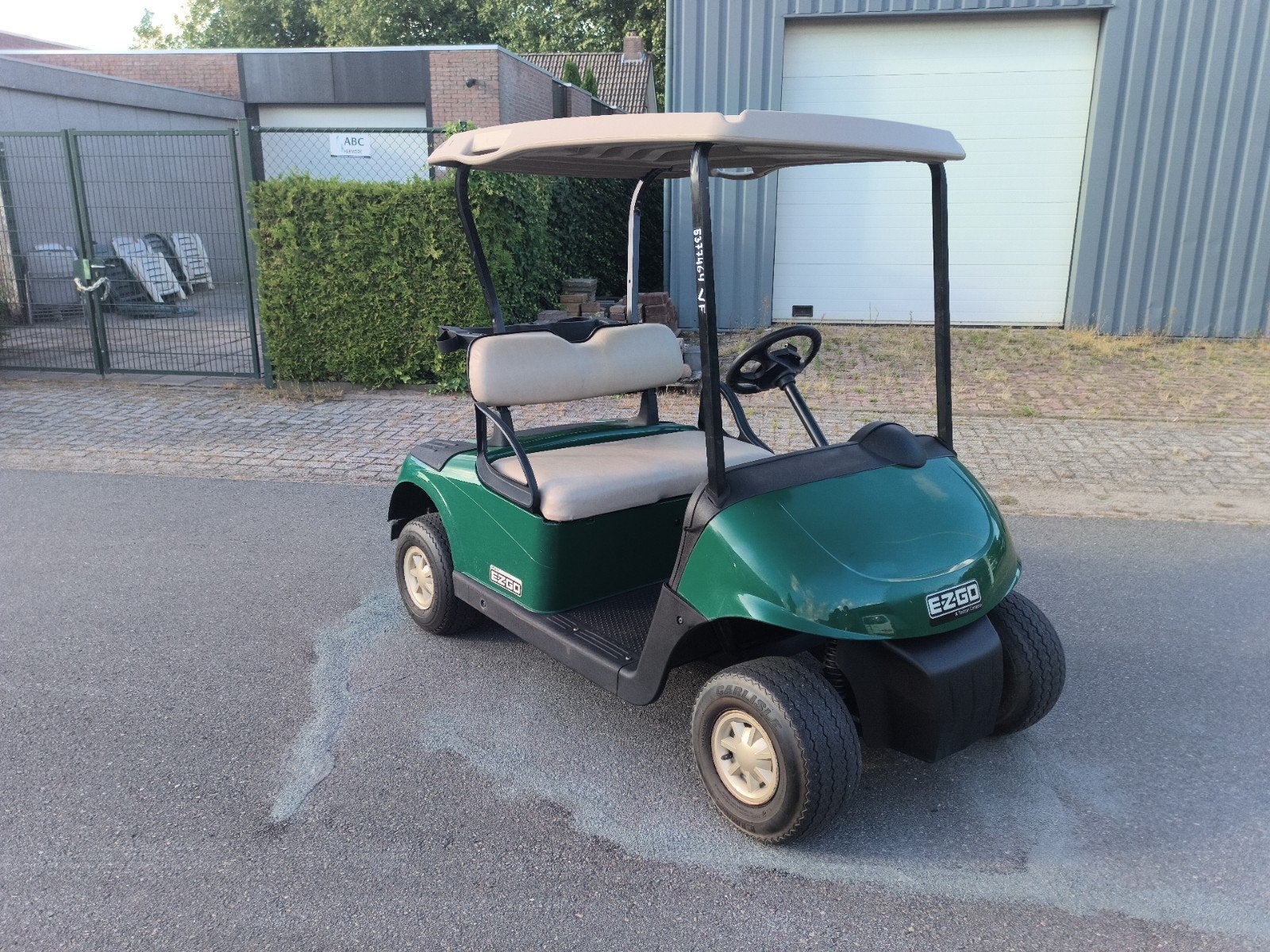 Golfkar golfwsgen EZGO electrische gratis bezorging, Ophalen of Verzenden, Zo goed als nieuw, Golfkar