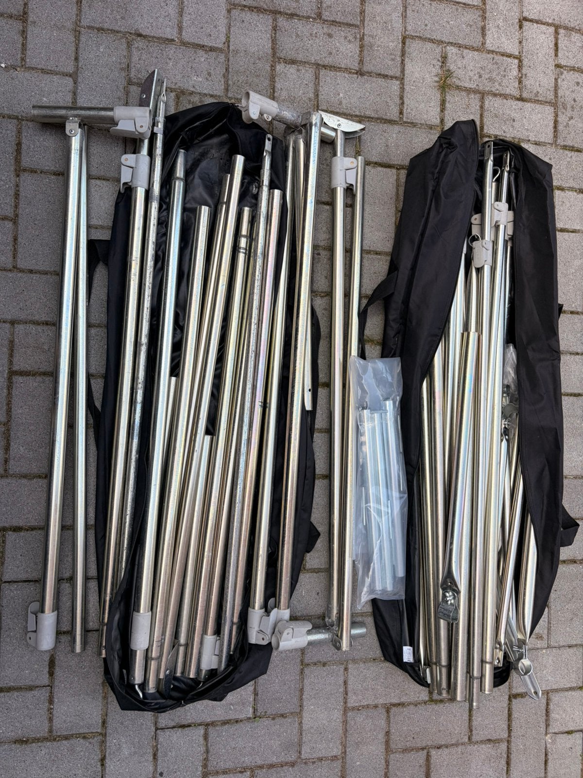 Stalen Piper voortent frame omloop maat 9, Ophalen, Gebruikt