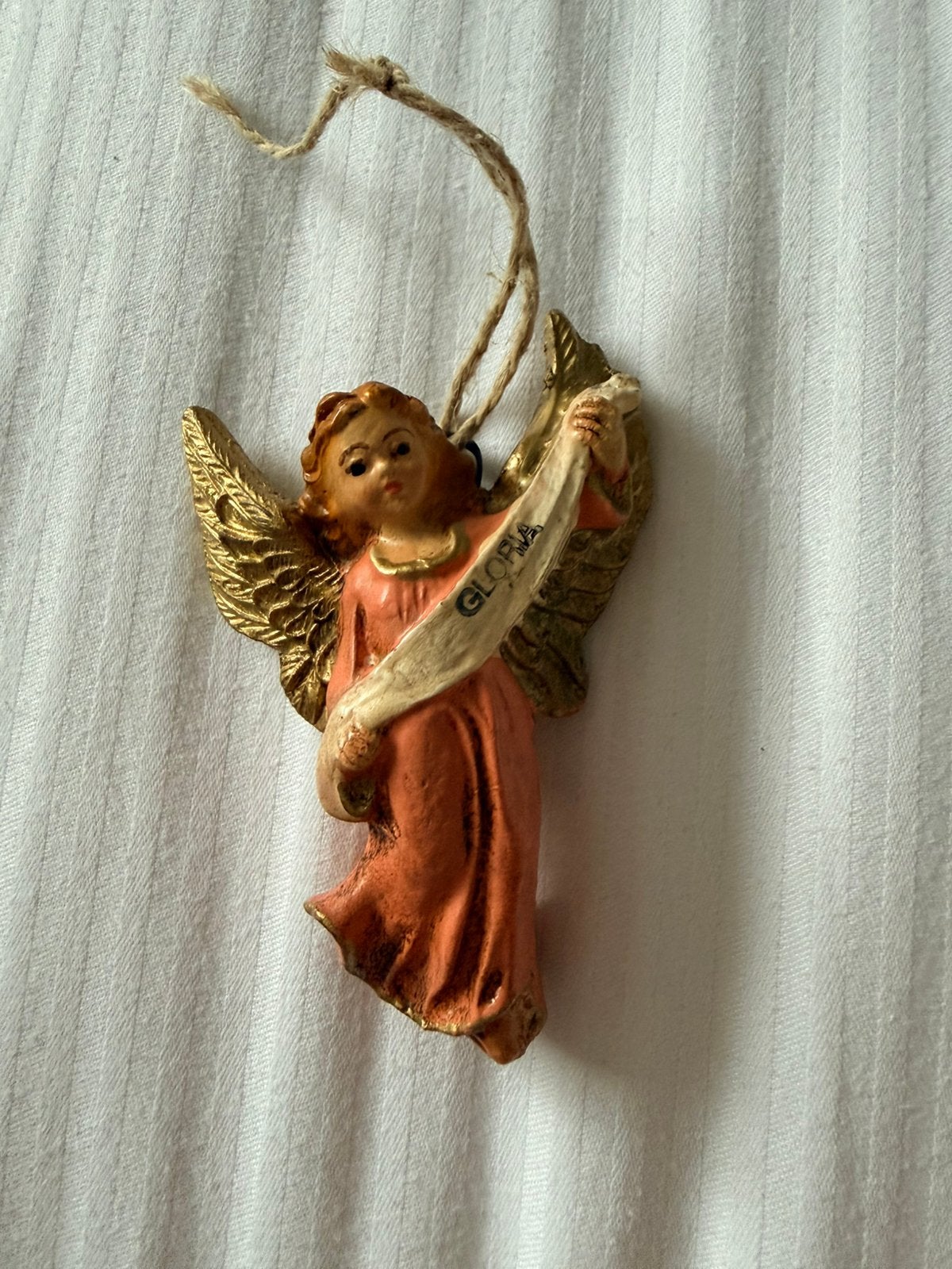 Kerst boom engel vintage Gloria izgst, Diversen, Ophalen, Gebruikt