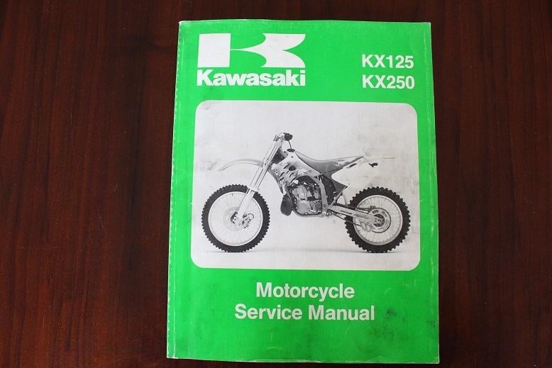 Kawasaki KX125 KX250 K1 1994 motorcycle service manual, Ophalen of Verzenden, Kawasaki