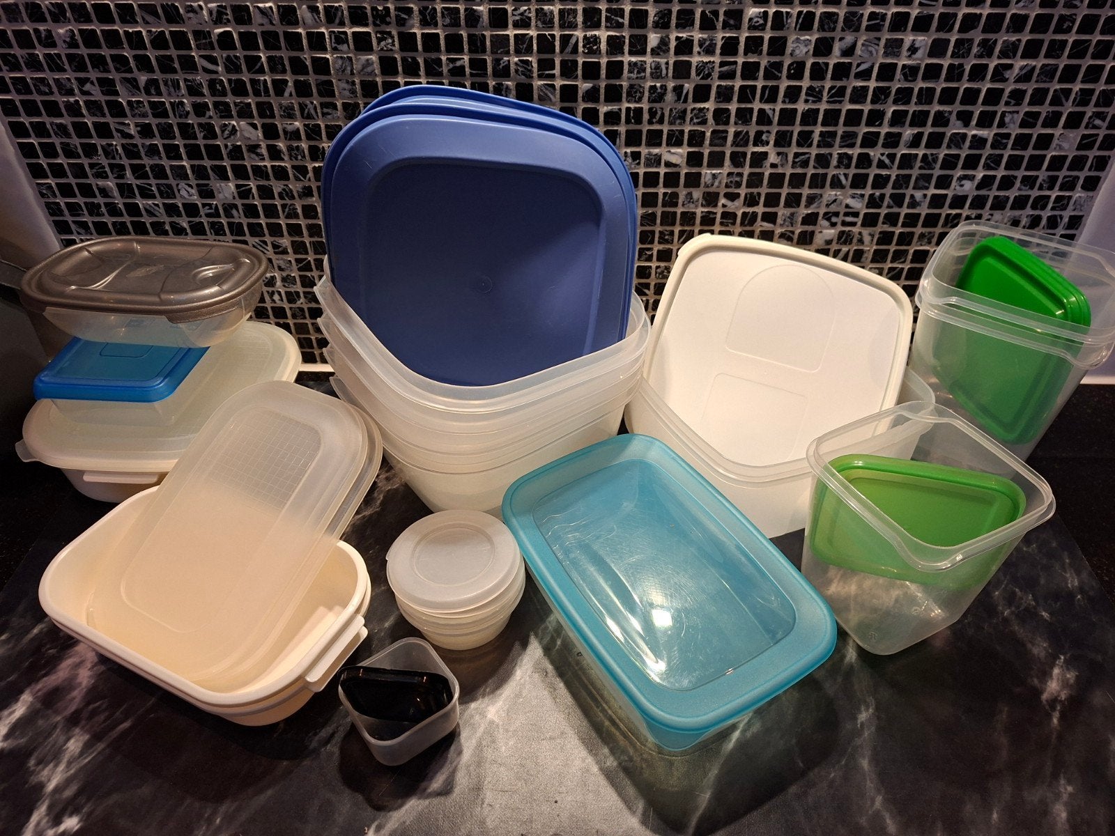 Diverse vershoudbakjes, Ophalen of Verzenden, Gebruikt, Kunststof