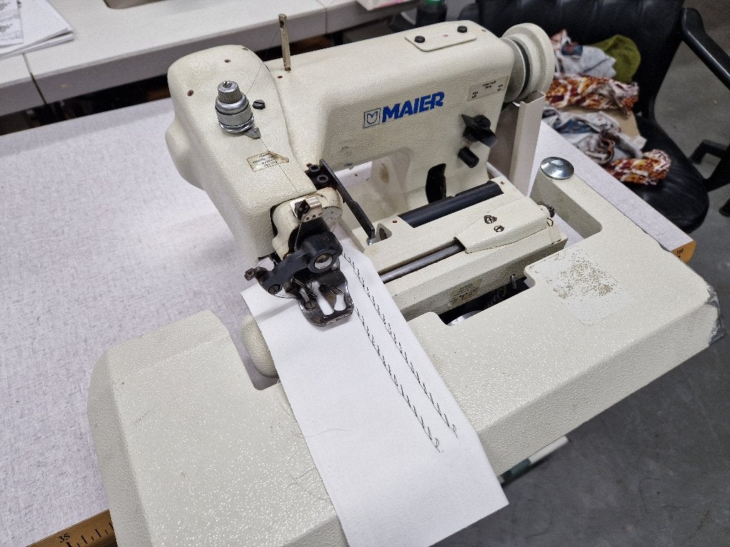 Maier 241 Industriële Blindzoommachine – Gebruikt, Gebruikt, 1045AL, Info@merhaletex.com, Industrieel