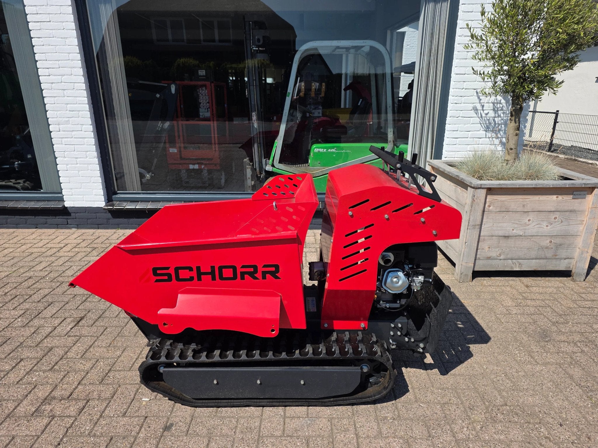 Hinowa Schorr rupsdumper motorkruiwagen (bj 2026), Wiellader of Shovel