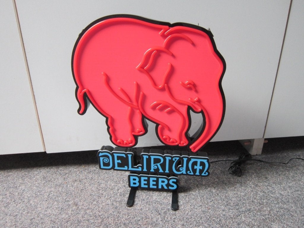 DELIRIUM BIER LED LICHTRECLAME, Ophalen, Nieuw, Overige typen, Overige merken