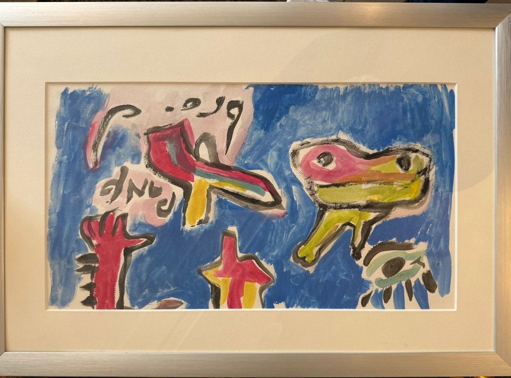 Herman Brood  Uniek werk  Gesigneerd, Ophalen