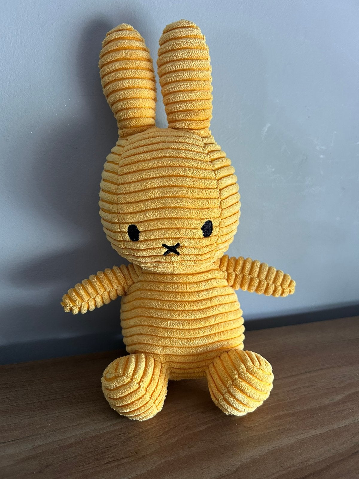 Nijntje miffy corduroy knuffel knuffeltje knuffels, Verzenden, Zo goed als nieuw, Konijn