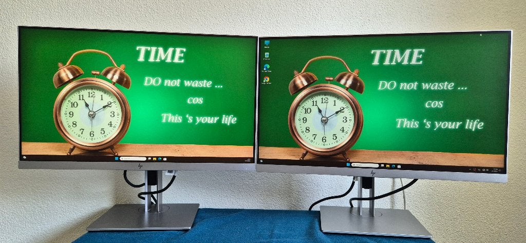 Design & Prachtige Lcd's 2 x 24 Inch HP EliteDisplay E243, Computers en Software, Monitoren, IPS, HDMI, 101 t/m 150 Hz, Ophalen of Verzenden