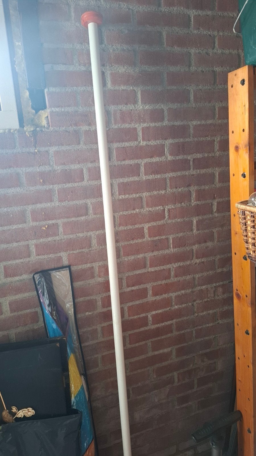 Vlaggenstok 1.80m., Diversen, Ophalen