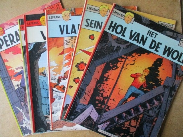 adv7929 lefranc, Boeken, Eén stripboek, Ophalen, Gelezen
