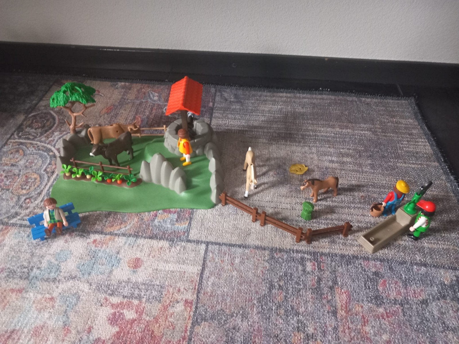 playmobil boerderij, Ophalen, Zo goed als nieuw