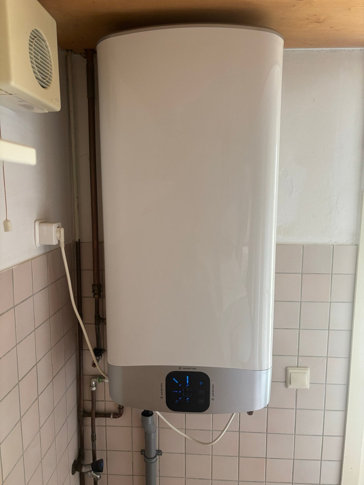 Ariston Velis Evo 100 liter elektrische boiler, Ophalen, Gebruikt, Overige typen, Minder dan 60 cm