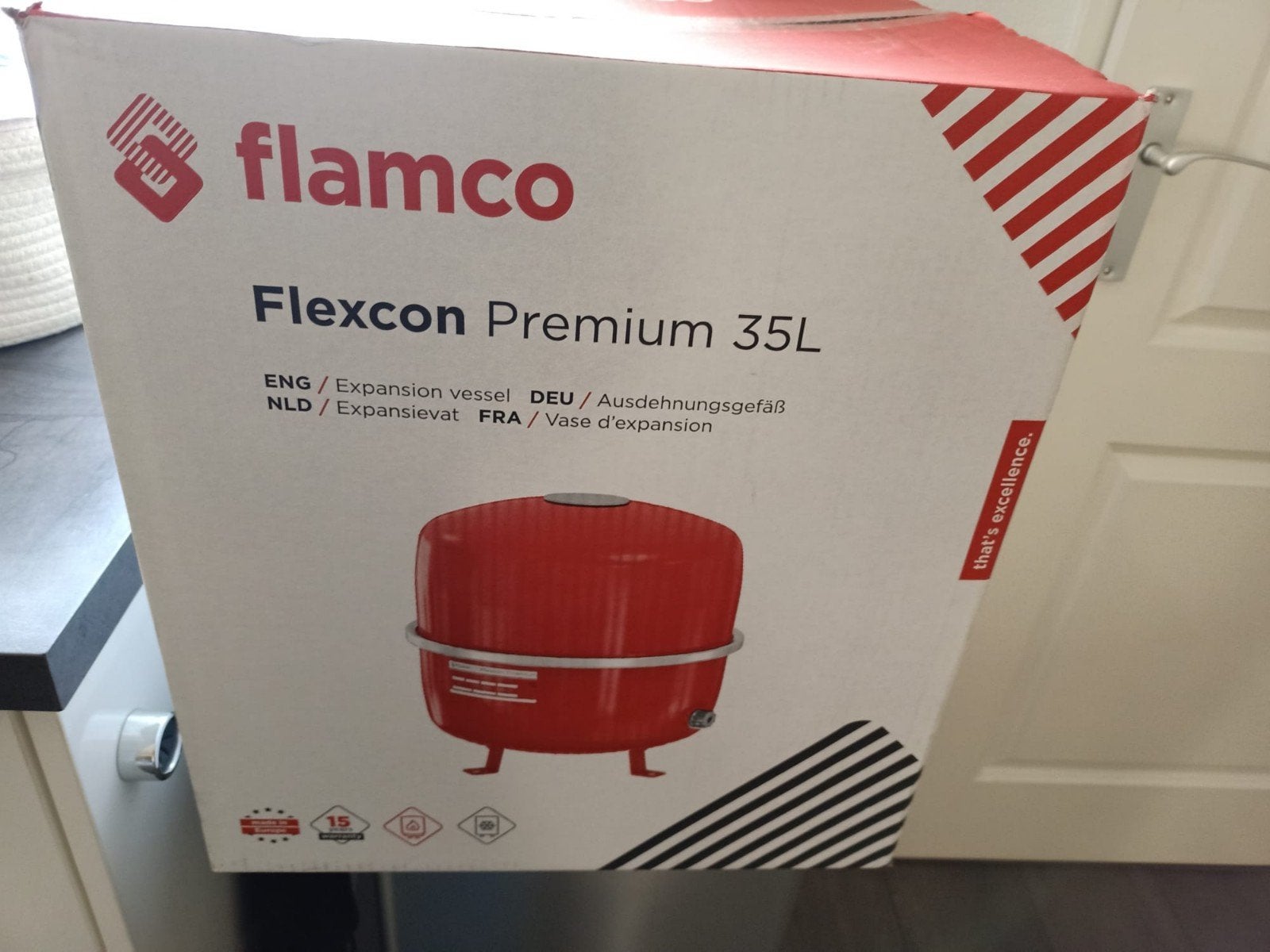 3 x expansie vat 35 L(nieuw), Ophalen, Nieuw